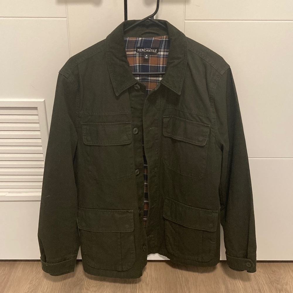J. Crew Green Military Field Jacket
